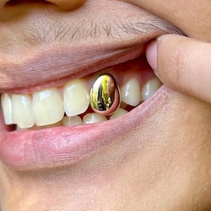 Gold Teeth Grillz, 10K, 18K, Dental Gold, FREE Worldwide Shipping!