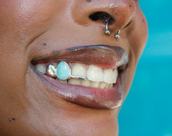 Copridente in resina colorata Smalto per denti Grillz