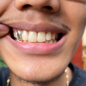 925 Sterling Silver Tooth Cap Grillz image 2