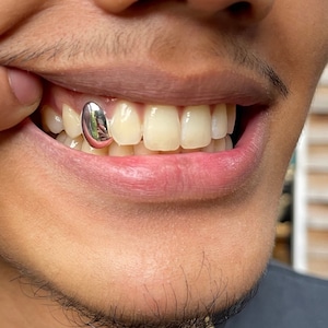 Couvercle dentaire en argent sterling 925 Grillz image 1