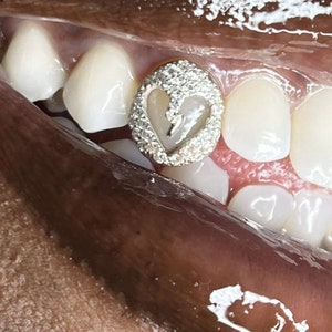 Heartbreaker Grillz, Iced Out VVS Tooth Cap