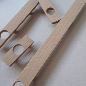 wooden handles oak type 04
