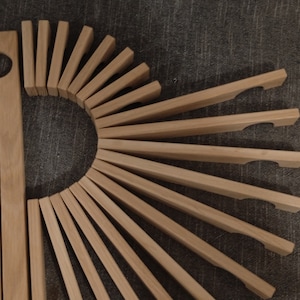 wooden handles oak type 03