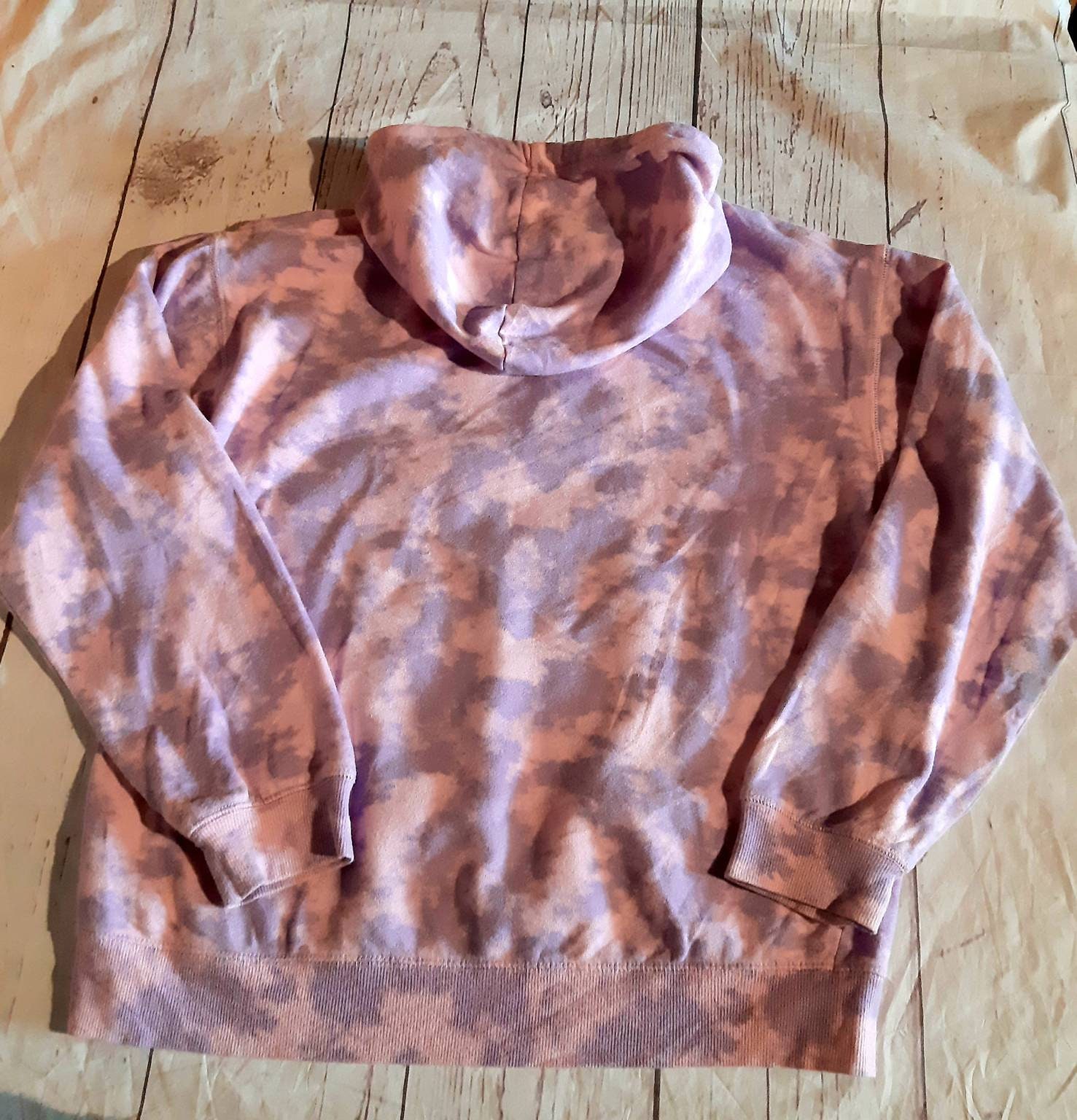 Vintage Tie Dye Festival Wear Hoodie Pink Purple With the Hype House on Front Size Small Code 22312 Etsy Canada