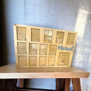 XL 4x6s School Years Photo Picture Frame Wall Art - Etsy