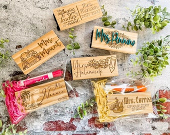 Teacher Appreciation Personalized Whiteboard Chalkboard Erasers