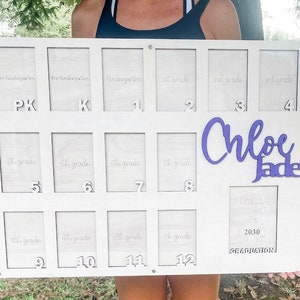 XL 4x6s School Years Photo Picture Frame Wall Art - Etsy