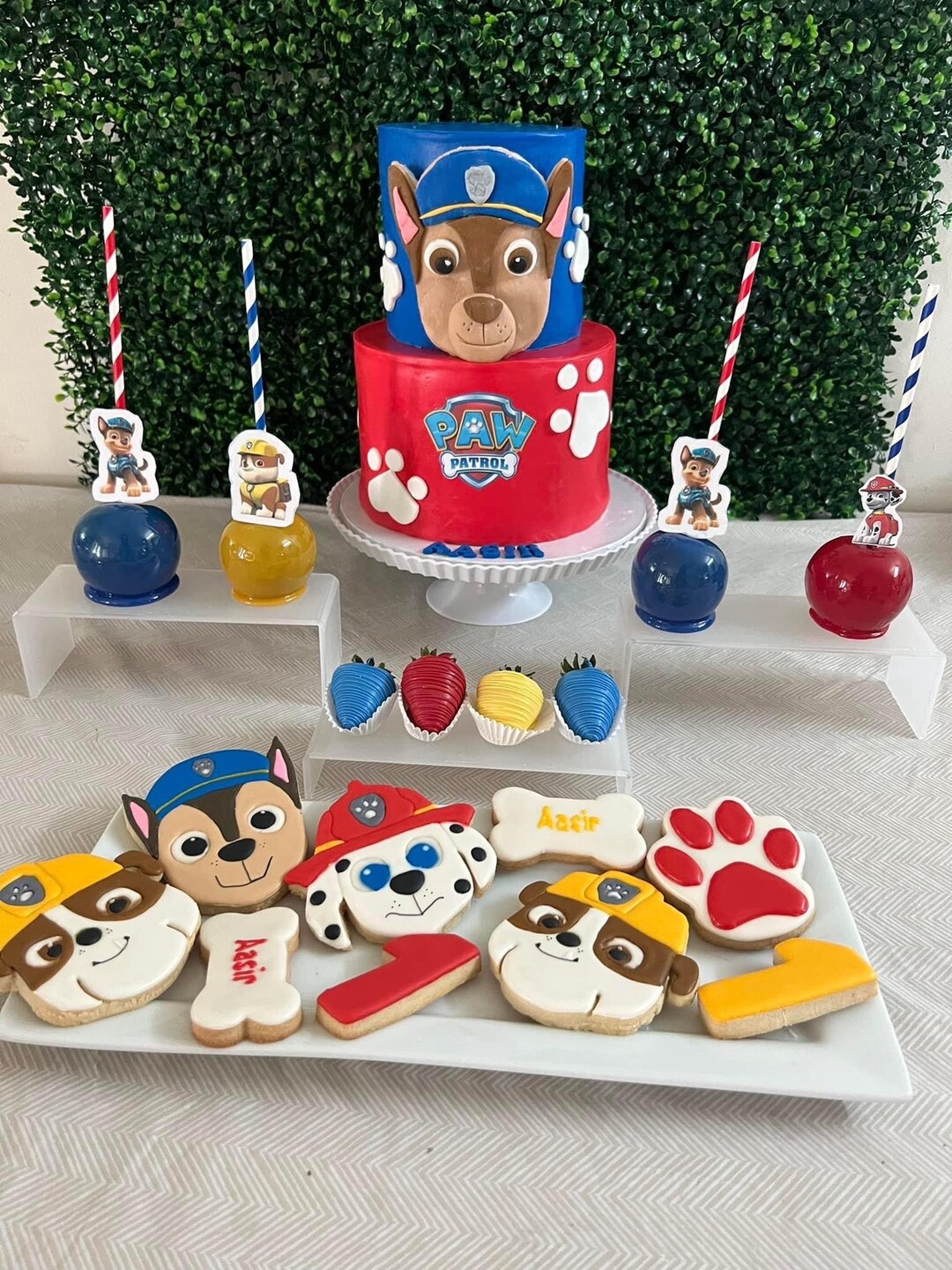 Paw Patrol Decorated Cookies - Etsy