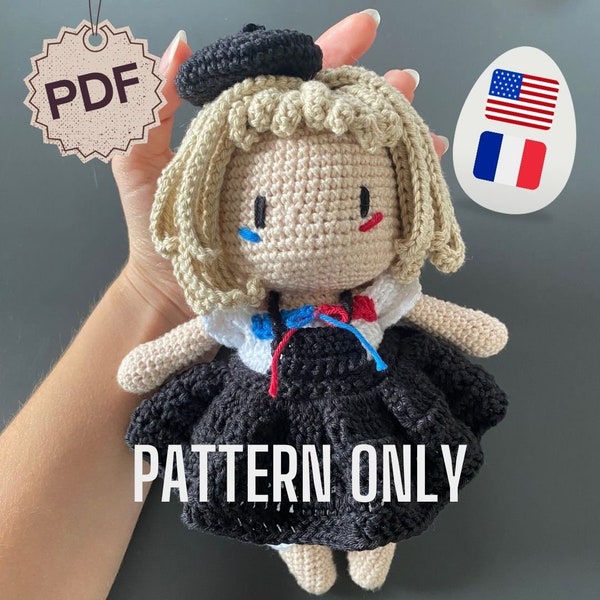 Pomme QSMP - crochet Pattern