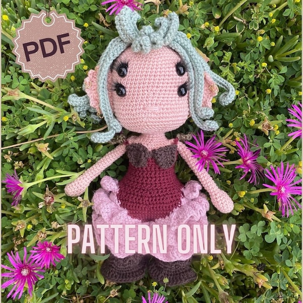 Melanie Portals inspired Creature (Spiderweb snippet outfit) - Crochet pattern