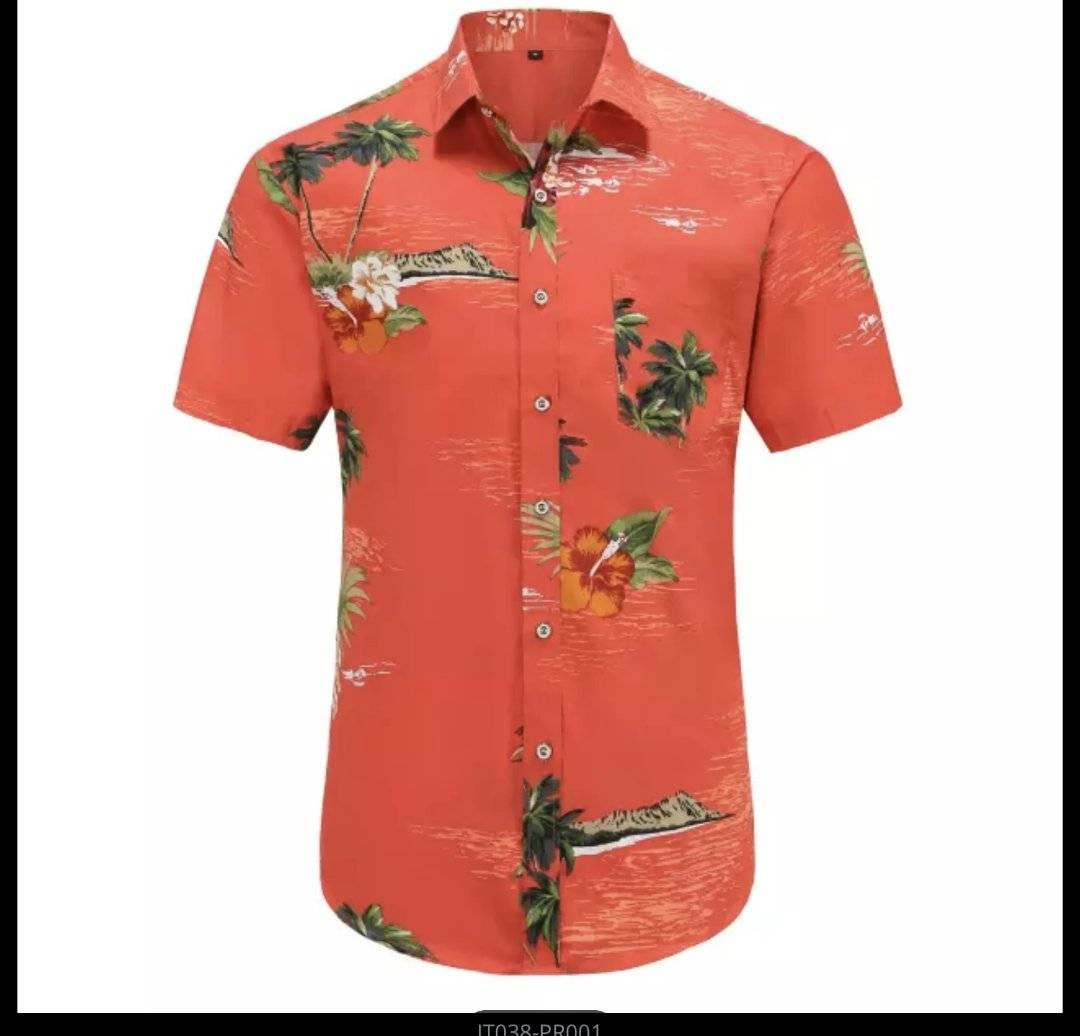 Men's Hawaiian Polo Shirts. Beach Casual Style or Great Etsy