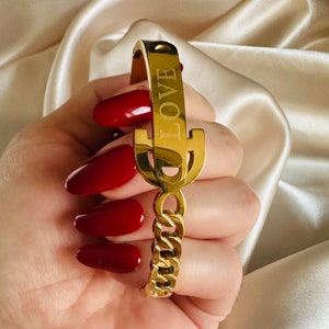 Marie 18k Gold Filled Bangle-Gift For Her-