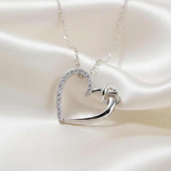 Collana Con Ciondolo Cuore Per Donna In Argento Sterling 925 - Incisa Con Scritta 'I Love You' - Gioiello Ipoallergenico In Cofanetto Regalo - Perfetta Per Festa Della Mamma, Compleanno, Fidanzata - 3