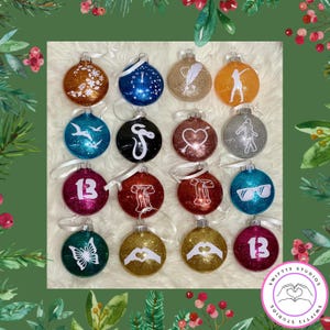 Ära inspiriert Weihnachten Ornament Urlaub Album Ornamente Swiftie