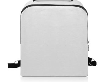 Tofftasche | 32 x 25 cm | Cotton bag with carrying handle & two adjustable shoulder straps, carrying bag, fabric bag Printing Painting