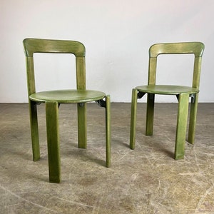Set of 2 vintage chairs Bruno Rey Kusch & Co 1970s design
