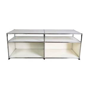Original USM Haller sideboard white 2x2 TV board chest of drawers Fritz