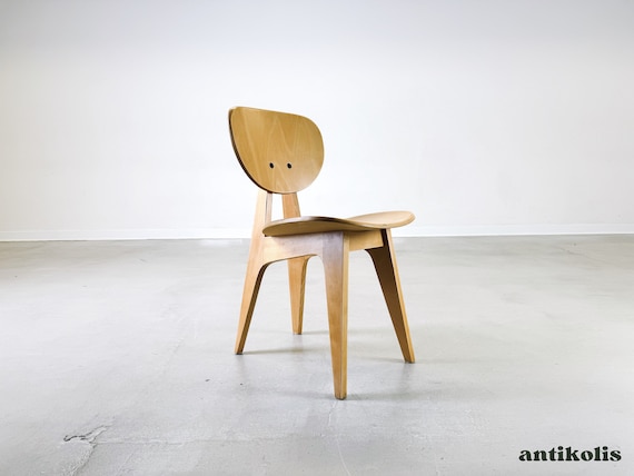 3x Original Vintage Chair by Junzo Sakakura for Tendo Mokko 1980