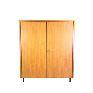 Midcentury cabinet WK furniture walnut 1960s vintage chest of drawers