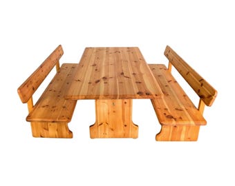 Seating group Karl Andersson and Sner Carl Malmsten 2 benches + table