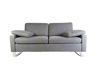 2x Brühl Alba two-seater sofa 55/70, as new, designer couch, 165 cm