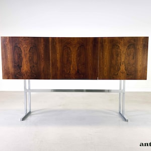 Mid Century Sideboard Highboard WK Möbel Georg Satink Rosewood