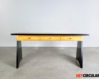 Erich Stratmann, executive desk, elm wood, 1950
