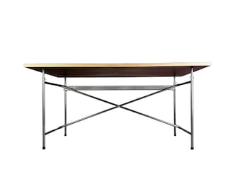 20x Originele Egon Eiermann Bureau Richard Lampert Metaal