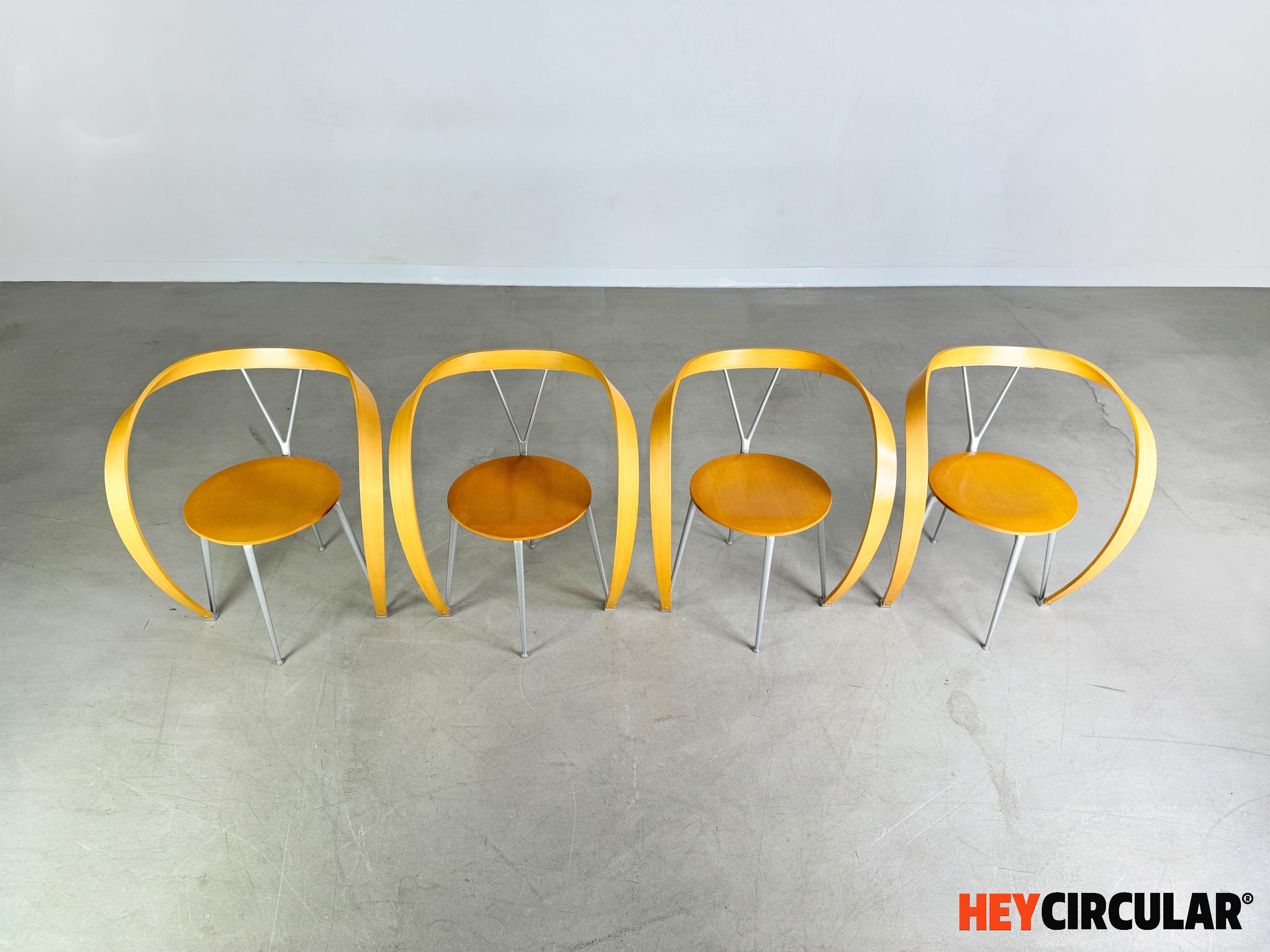 オリジナル リバースチェア 4脚セット Cassina Andrea Branzi - Etsy 日本