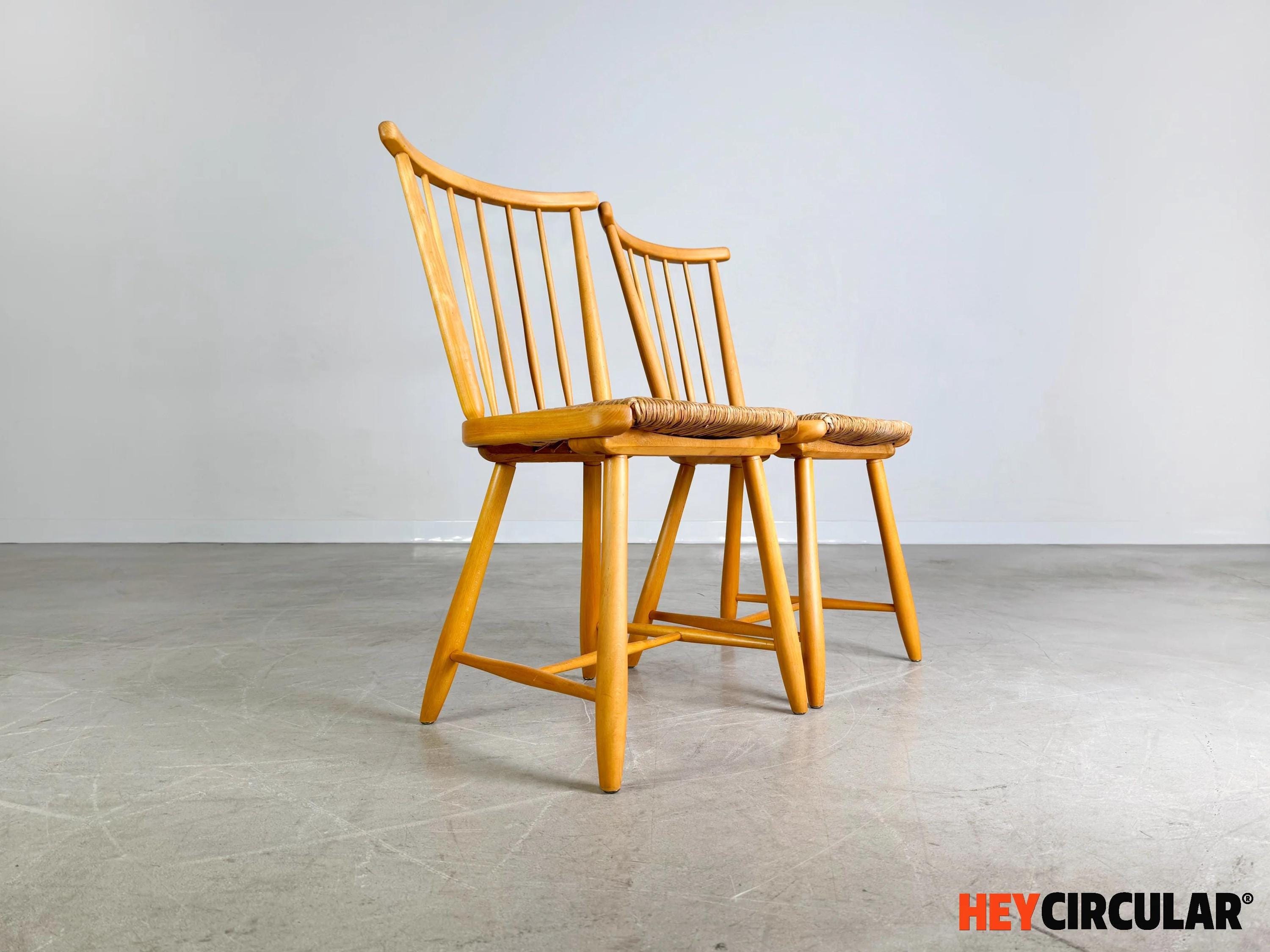 オリジナル WKS ミッドセンチュリーチェア 2脚セット WK Furniture 