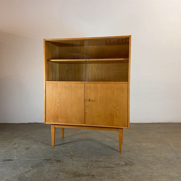 Hellerau Vitrine 602 Franz Ehrlich Mid Century Senesche Schrank