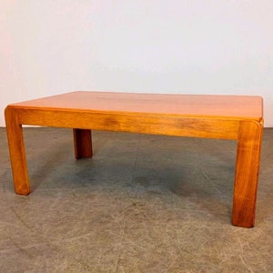 Danish coffee table teak mid-century Niels Eilersen vintage side table 60s