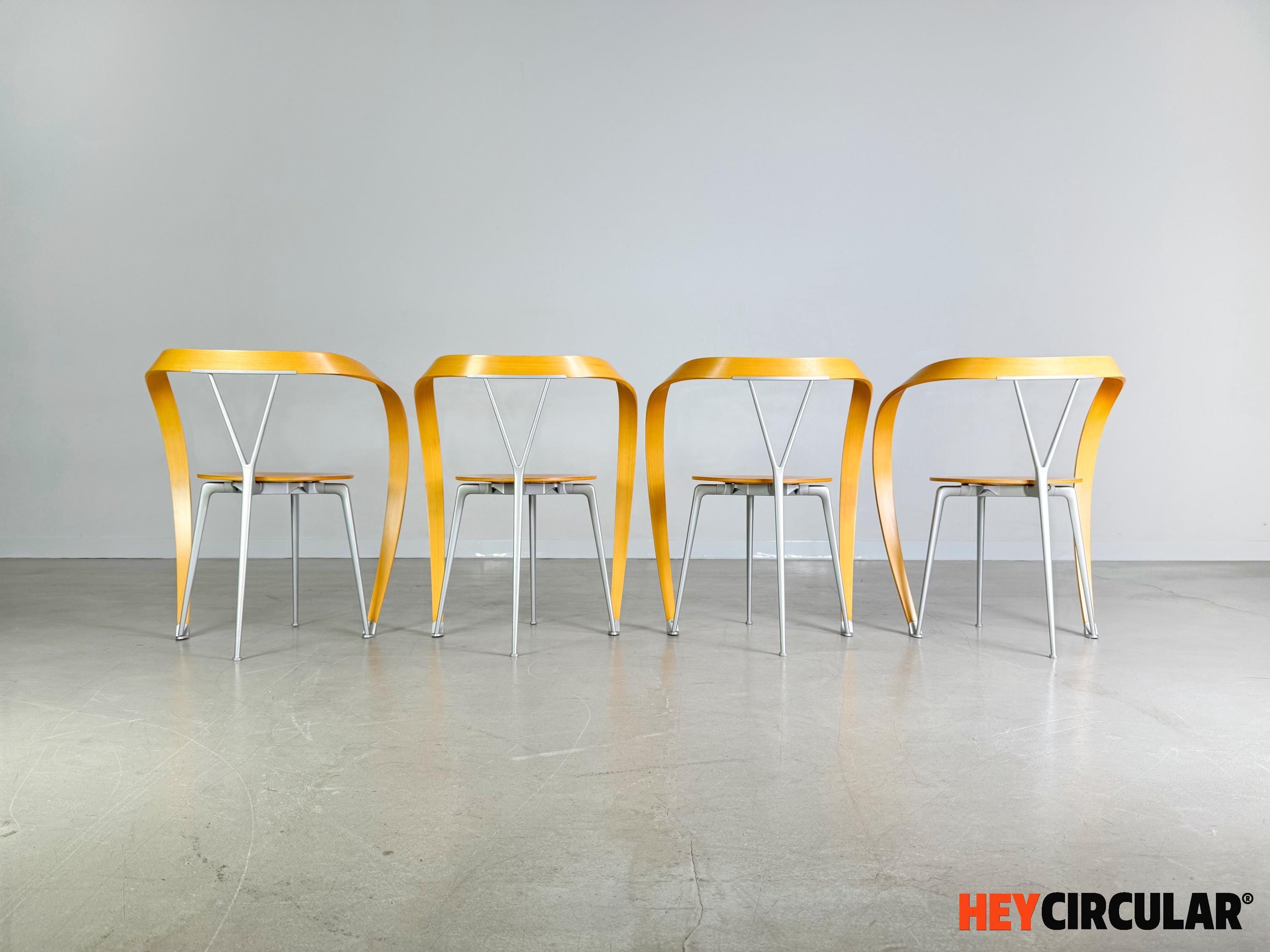 オリジナル リバースチェア 4脚セット Cassina Andrea Branzi - Etsy 日本