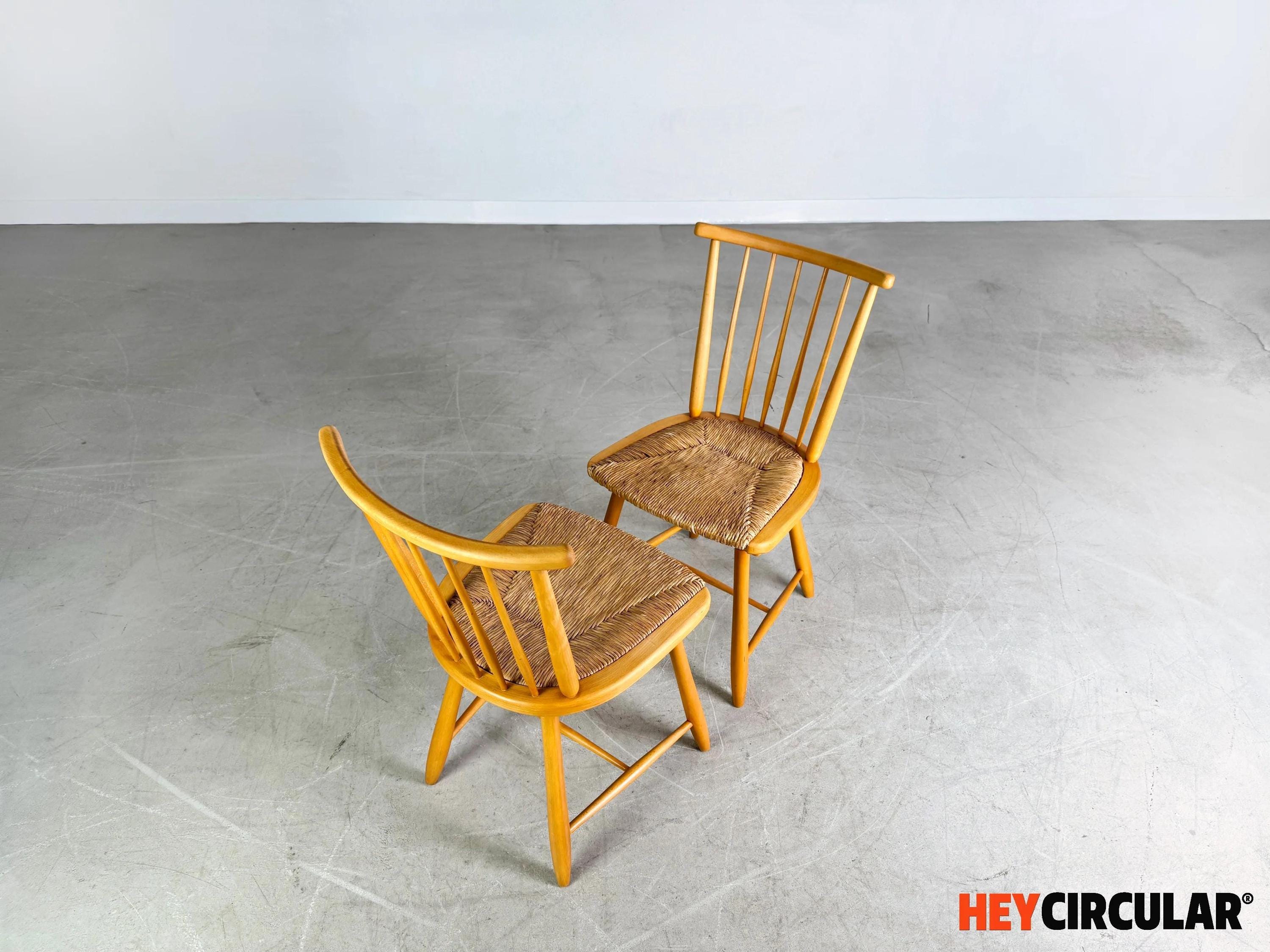 オリジナル WKS ミッドセンチュリーチェア 2脚セット WK Furniture 