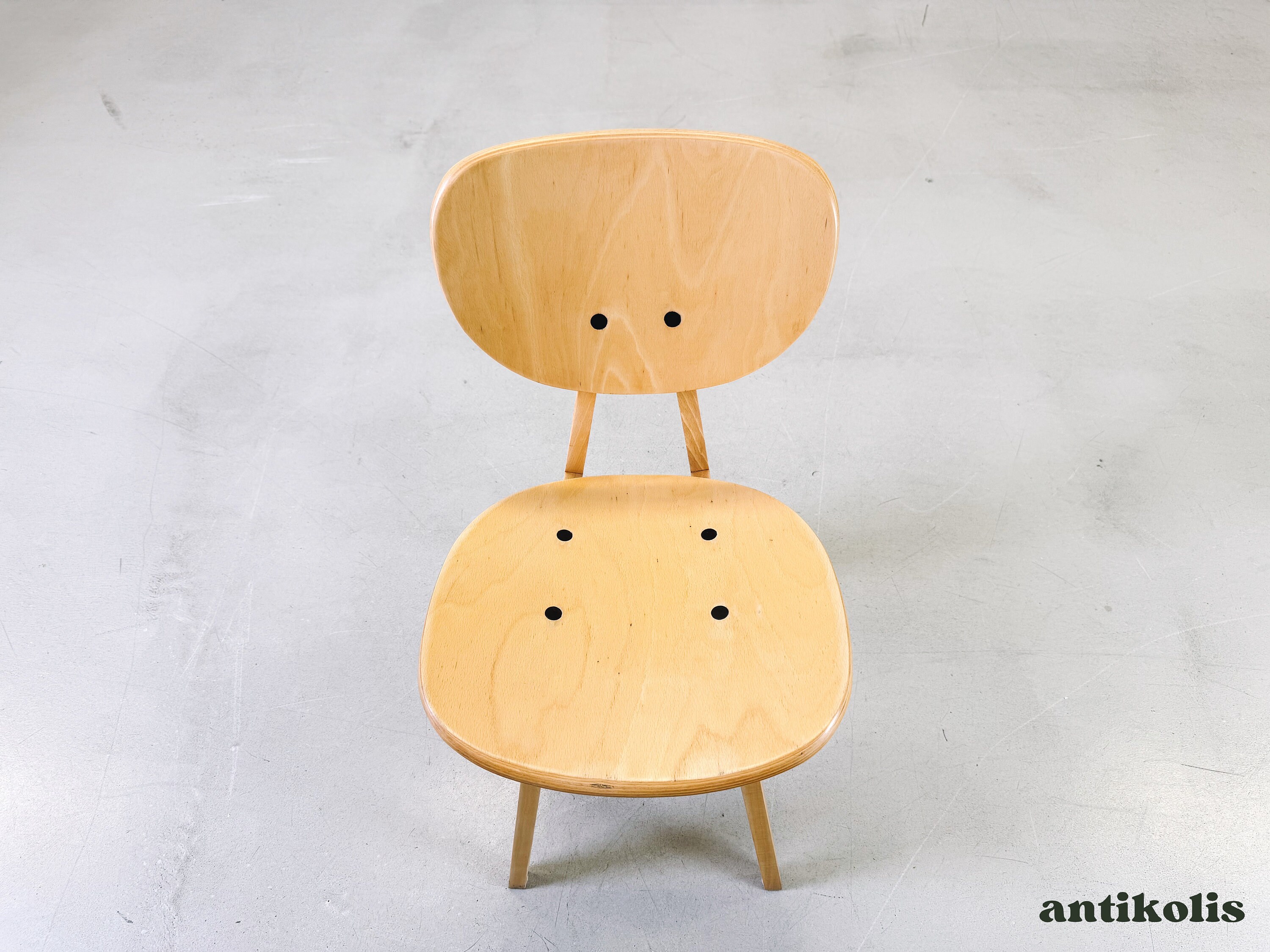 3x Original Vintage Chair by Junzo Sakakura for Tendo Mokko 1980