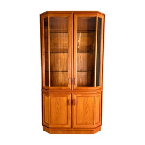 Dyrlund showcase midcentury teak danish design vintage chest of drawers