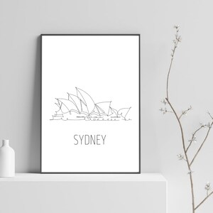 Sydney Opera House Print Poster