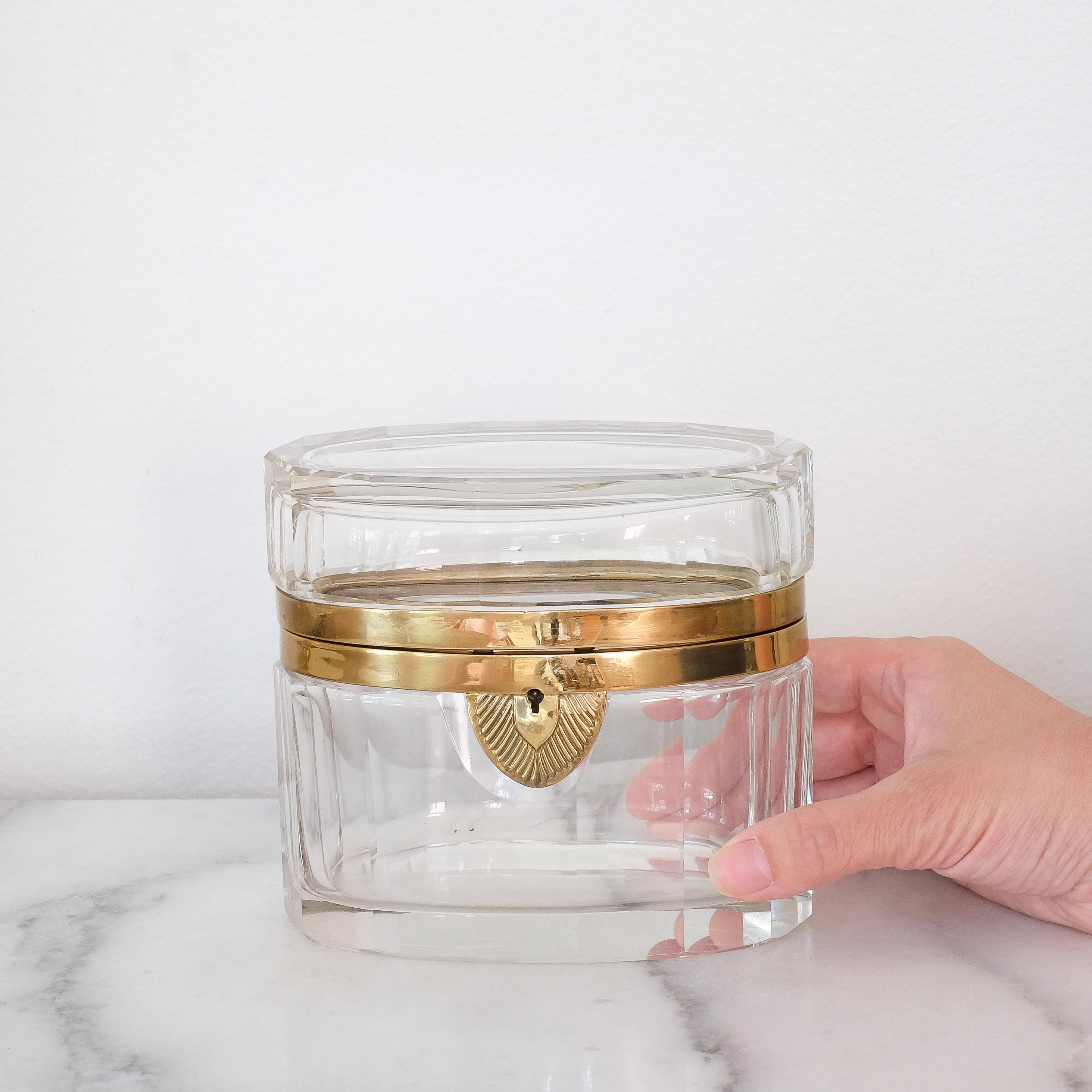 Baccarat Crystal Trinket Box - Etsy