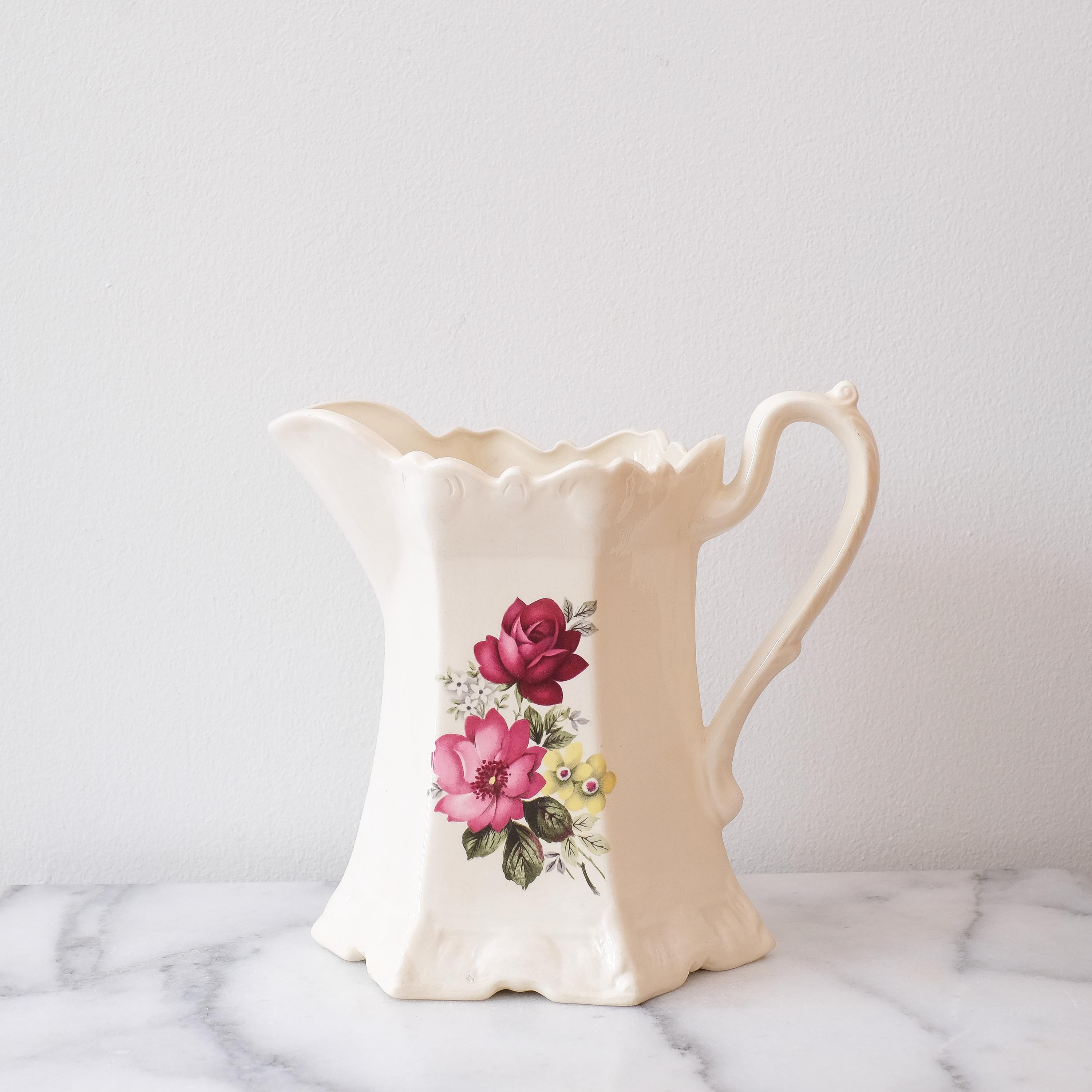 Vintage Italian Signed Water Pitcher Vase