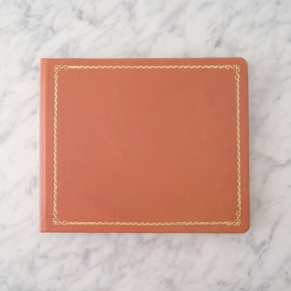 Vintage Leather Photo Album Leather Photo Journal Leather Etsy