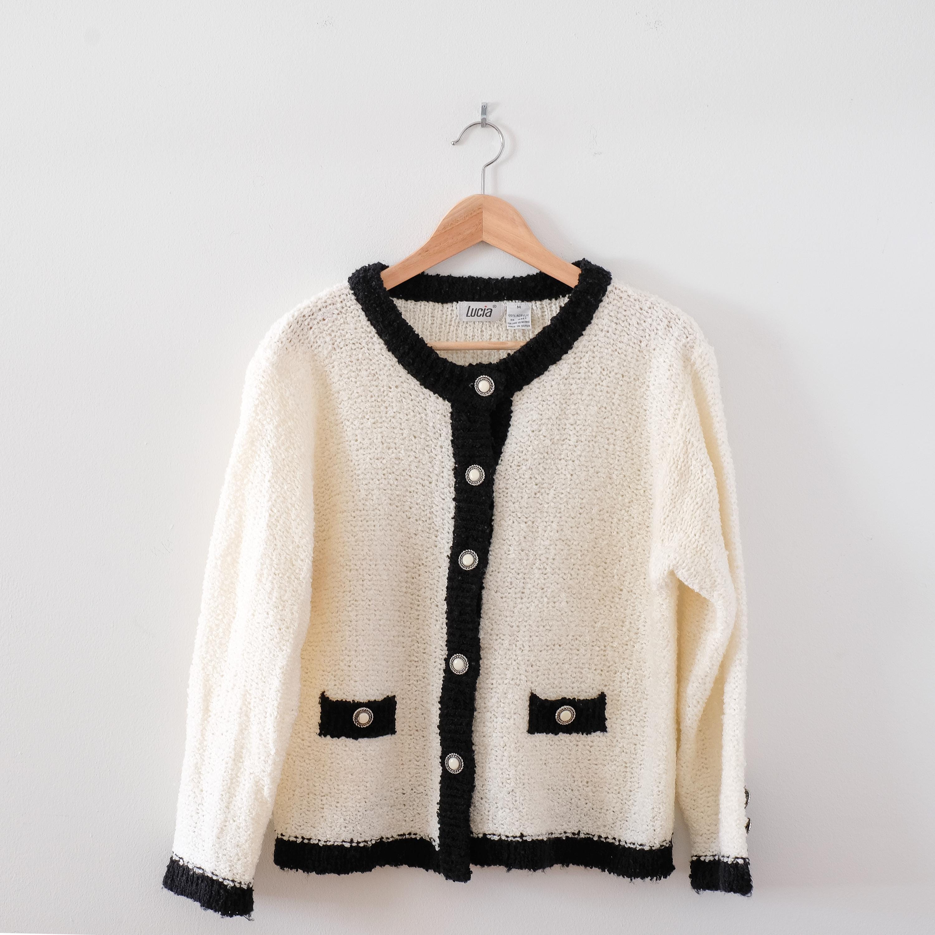 Authentic CHRISTIAN DIOR Knit Twin Set at Rice and Beans Vintage