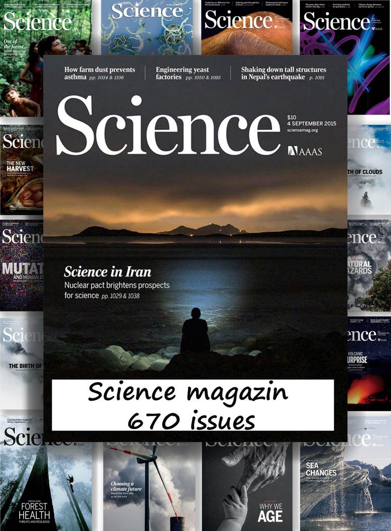 Vintage Science Magazine Collection, 670 Issues (digital Download) - Etsy