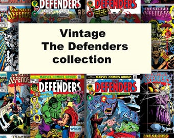 The Defenders : Comics PDF rétro livre en téléchargement numérique, classique imprimable, archives de livres