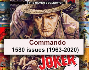 Commando: Strips Digitale collectie Oorlogsbibliotheek PDF Bloemlezing Klassiek Brits leger Stripboeken Enorm archief