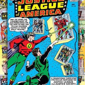 ジャスティス・リーグ：デジタルコミック - DCユニバース PDF形式、シルバーからモダンエイジ、即時ダウンロード 画像 16