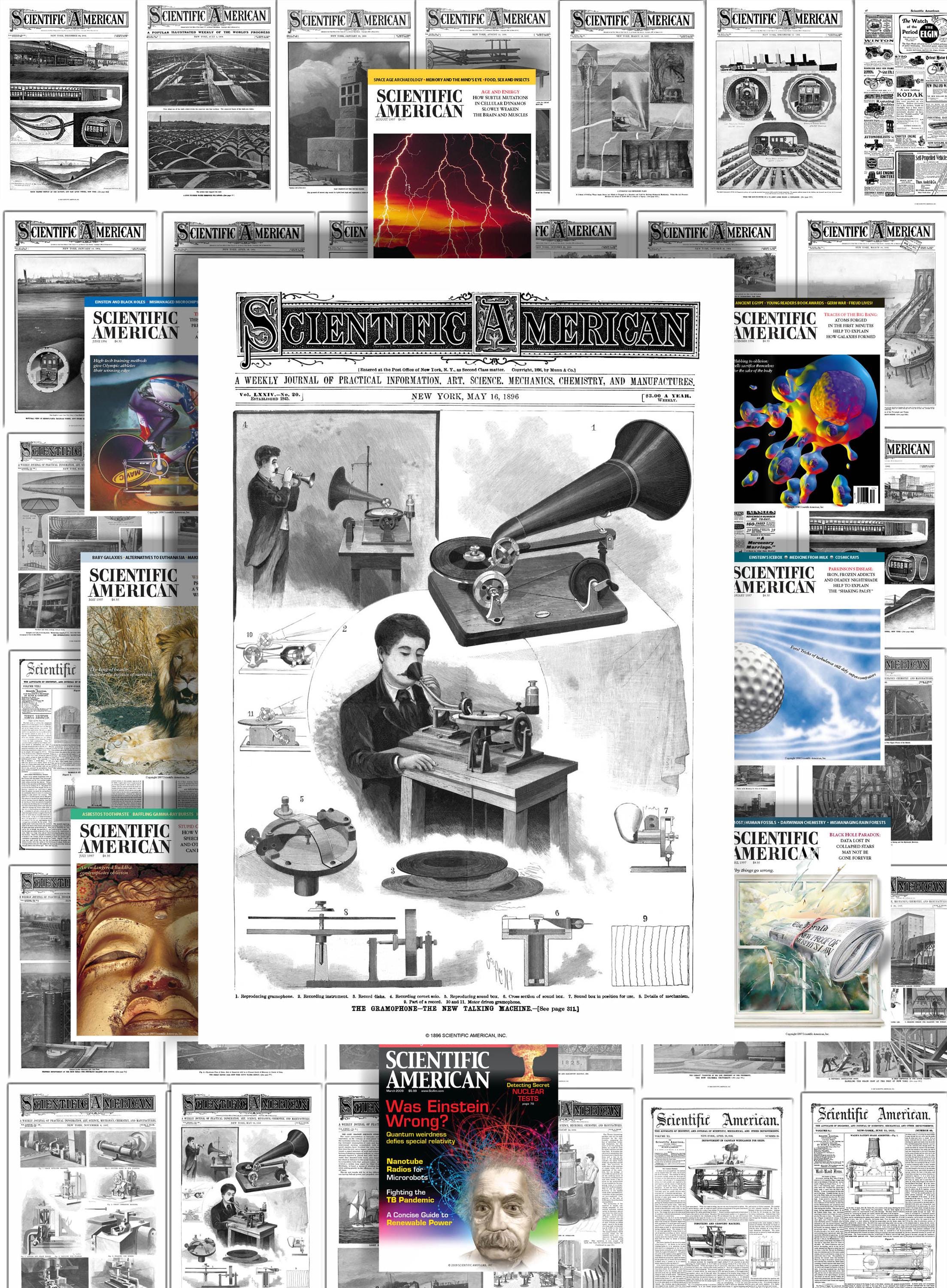 サイエンティフィック・アメリカン：デジタルダウンロードマガジンデジタルコレクション - Etsy 日本