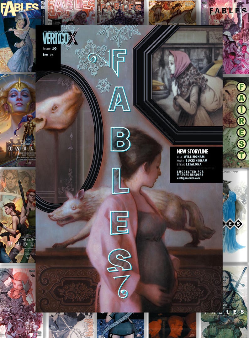 Fabler: Komplett serie Digitala serier PDF-samling Digitalt bibliotek Direktnedladdning bild 14