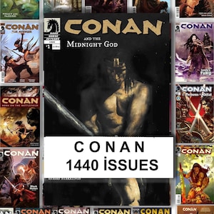 Conan the Barbarian Comic Magazine Collection - 1450 Issues (PDF Download)