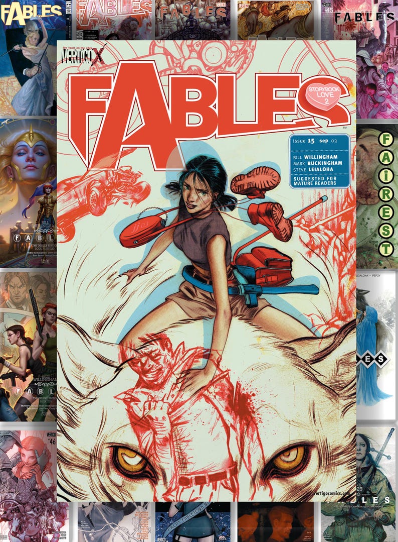 Fabler: Komplett serie Digitala serier PDF-samling Digitalt bibliotek Direktnedladdning bild 15