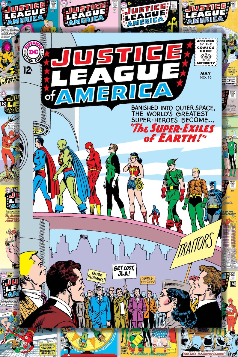 ジャスティス・リーグ：デジタルコミック - DCユニバース PDF形式、シルバーからモダンエイジ、即時ダウンロード 画像 10